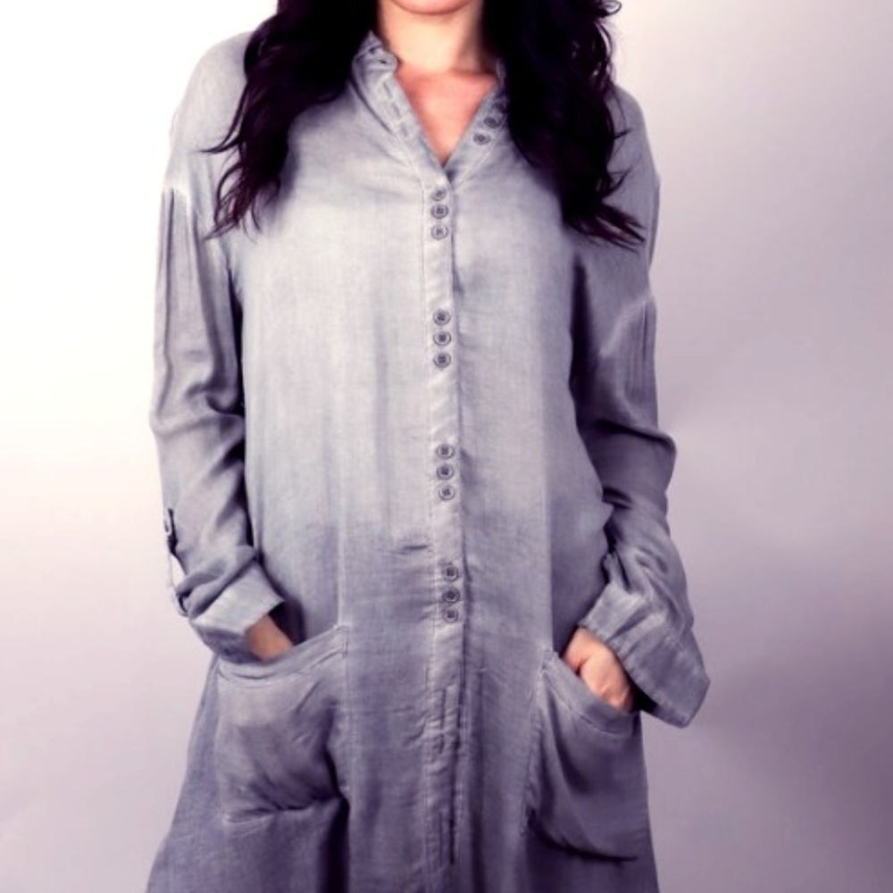 Long Sleeve Button Down Top